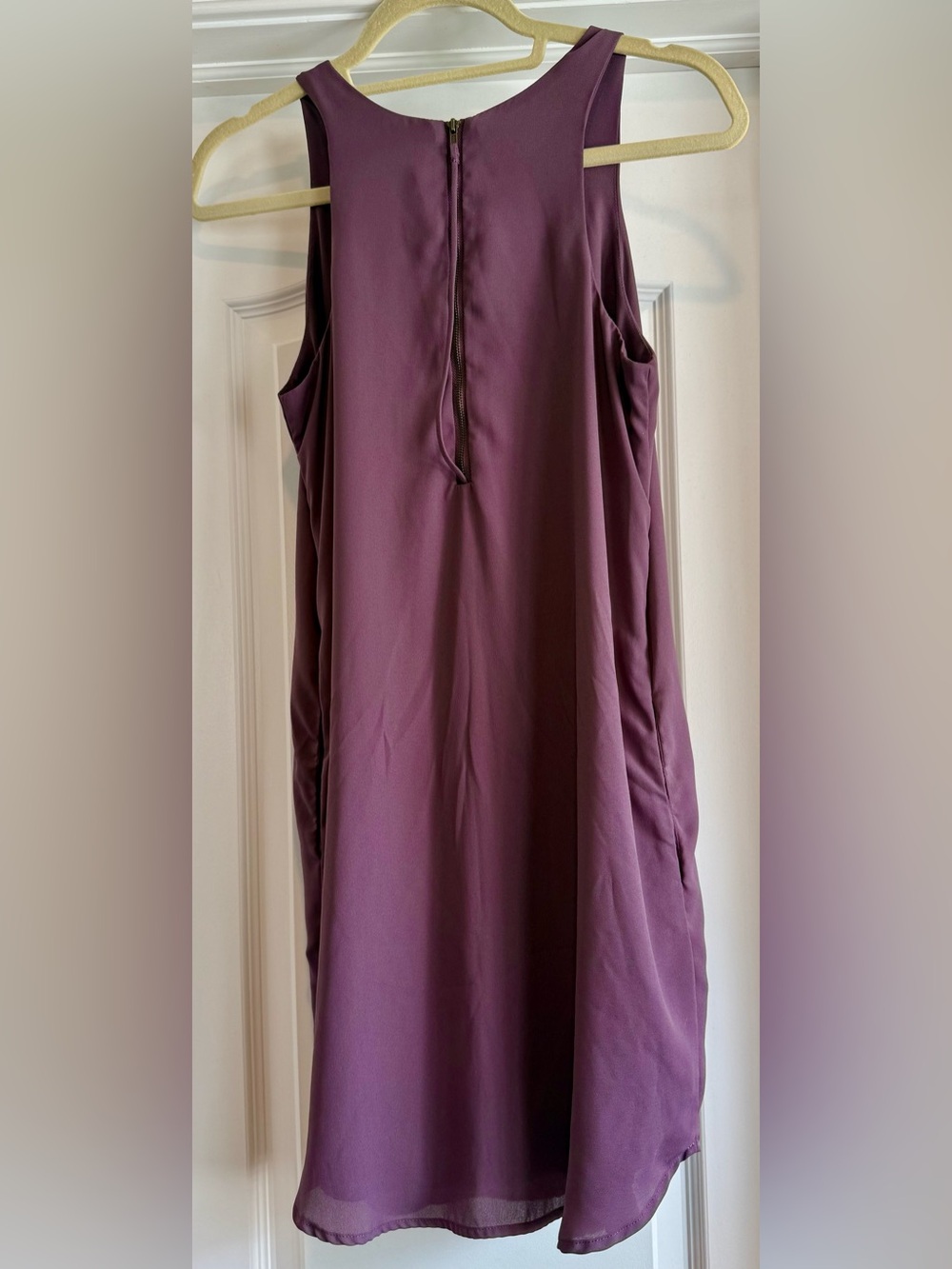Pink Republic Pioneer Purple Sleeveless Shift Dress - Picture 4 of 10